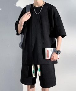 【大特価】セットアップ メンズ 上下セット 夏 ゆったり tシャツ ハーフパンツ カジュアル 涼しい涼しい シンプル