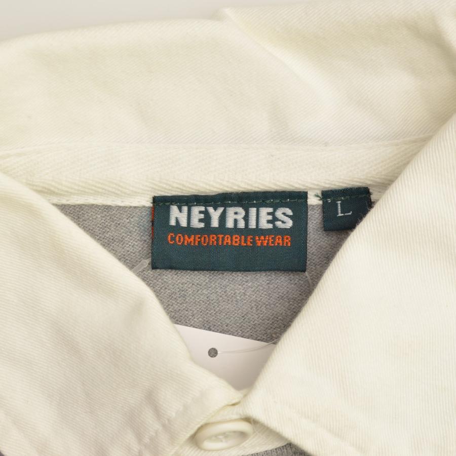 NEYRIES CLOTHING ボーダー ラガー 半袖シャツ - 画像 (3)