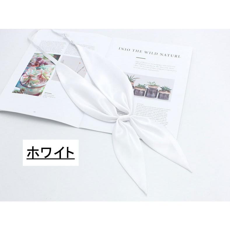 制服リボン スクールリボン リボン 制服 レディース 蝶ネクタイ セーラー服 ワンタッチ シルク風 無地 かわいい おしゃれ 女子高生 コスプレ - 画像 (9)