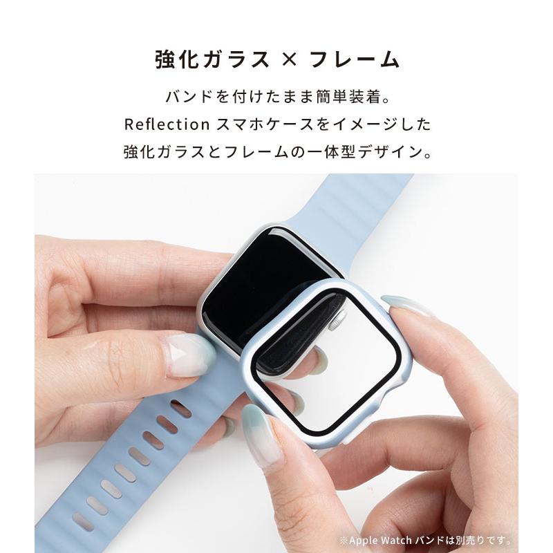 iFace アップルウォッチ カバー apple watch 40mm ケース appleウォッチ 44mm 45mm 41mm シリコン アイフェイス おしゃれ - 画像 (4)