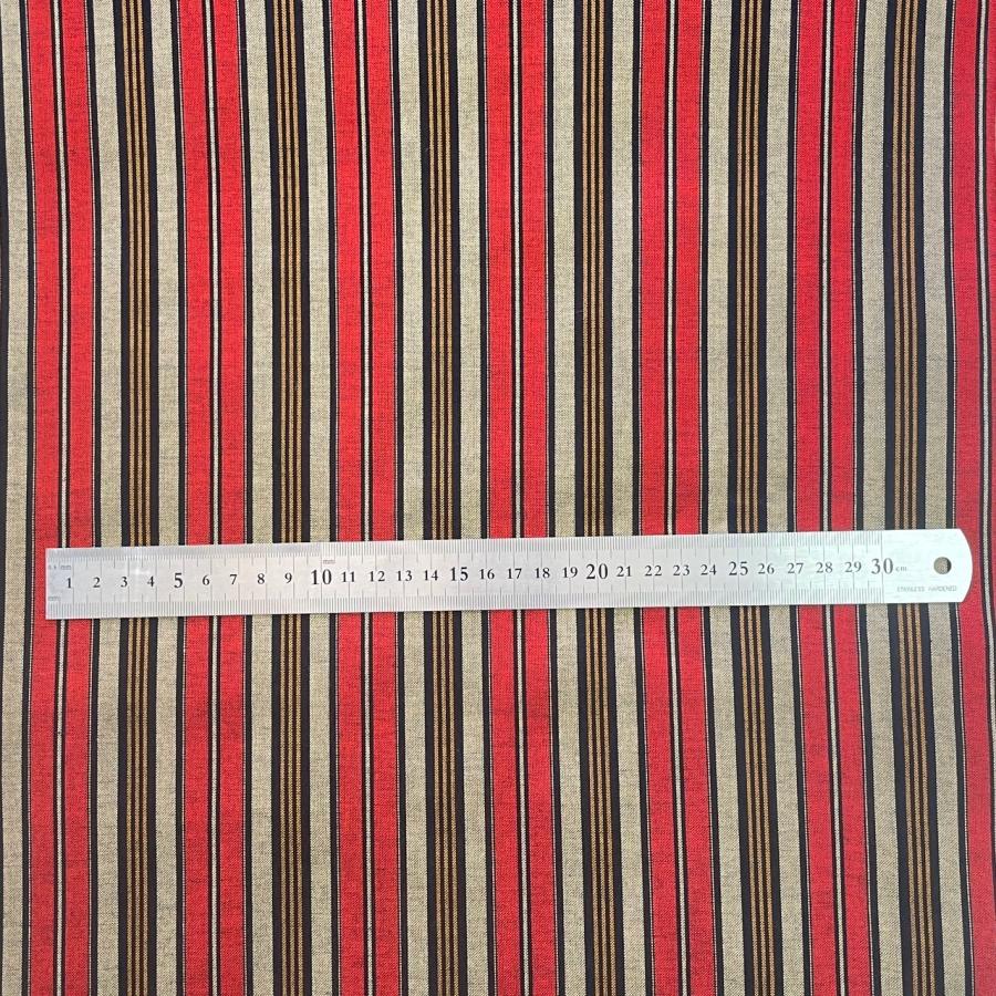 紬 生地 木綿 布 長さ50cm単位 和柄 綿100 着物 反物 袴 訪問着 半纏 布地 日本製 リメイク素材 材料 kijiya /mt12 - 画像 (2)