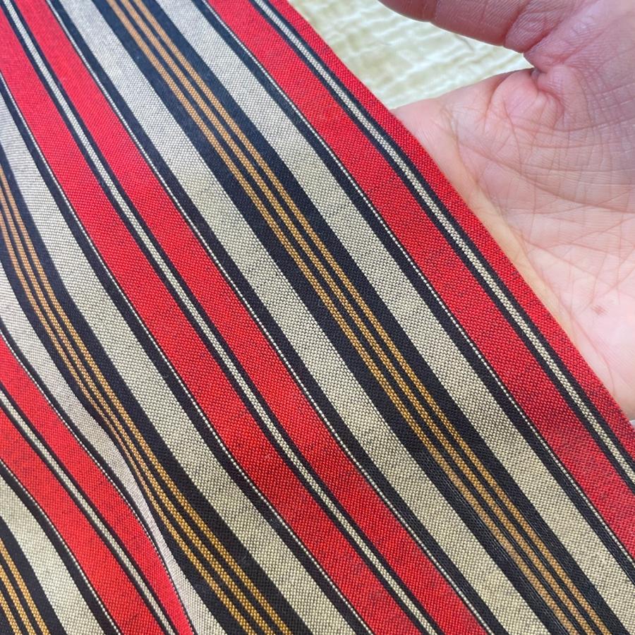 紬 生地 木綿 布 長さ50cm単位 和柄 綿100 着物 反物 袴 訪問着 半纏 布地 日本製 リメイク素材 材料 kijiya /mt12 - 画像 (3)