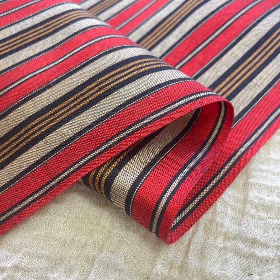 紬 生地 木綿 布 長さ50cm単位 和柄 綿100 着物 反物 袴 訪問着 半纏 布地 日本製 リメイク素材 材料 kijiya /mt12 - 画像 (4)