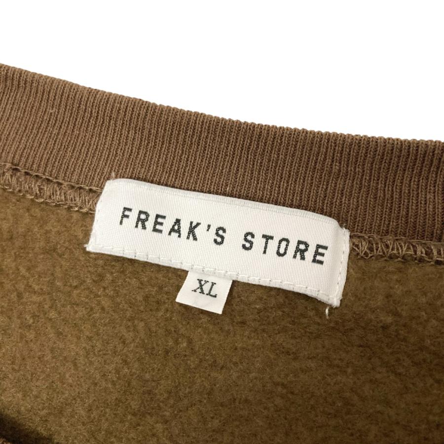 フリーク(NIKE) フリークストア FREAK’S STORE プルオーバースウェット GR19 AW 01 ブラウン サイズ:XL - 画像 (3)