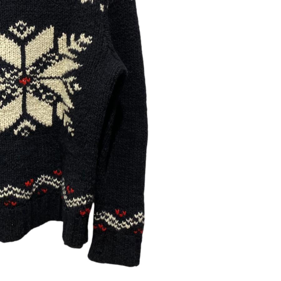 POLO RALPH LAUREN ポロラルフローレン ノルディック柄 タートルネックニット 0114863GA ネイビー サイズ:XL - 画像 (3)