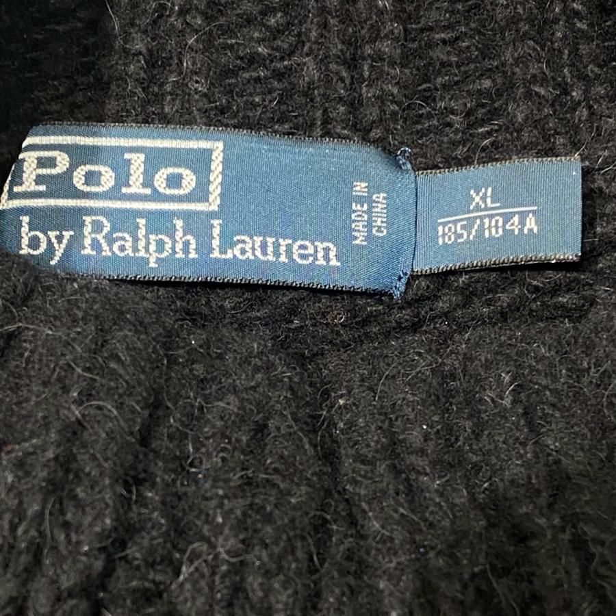 POLO RALPH LAUREN ポロラルフローレン ノルディック柄 タートルネックニット 0114863GA ネイビー サイズ:XL - 画像 (4)