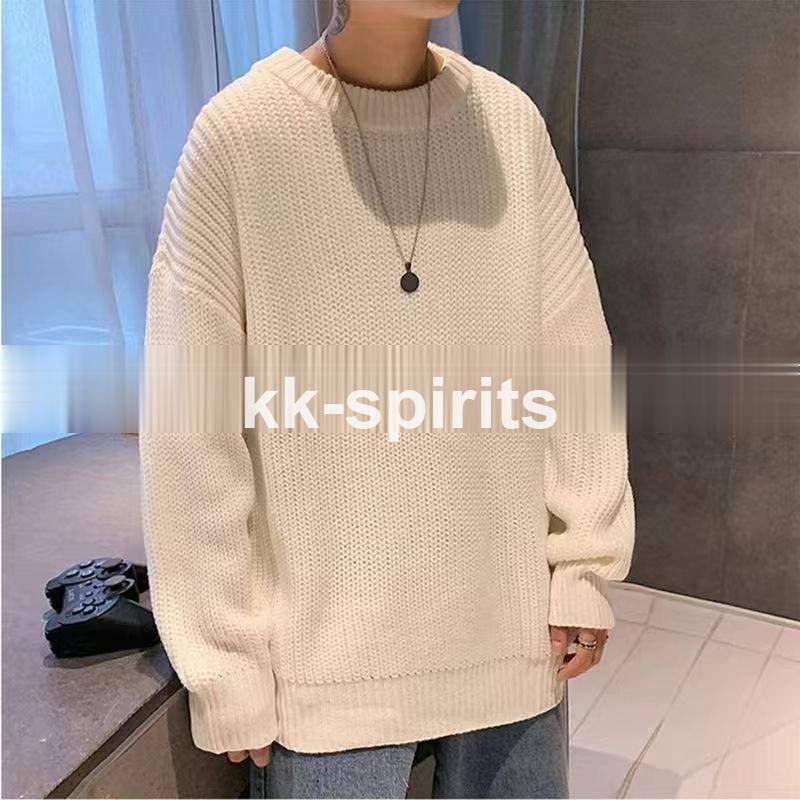 ニット セーター メンズ 長袖 カジュアル トップス 丸首 冬コーデ 秋服 冬服 暖かい メンズファッション アウトドア ゆったり おしゃれ あったか 韓国風 - 画像 (9)