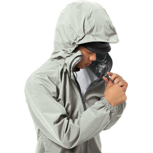 Makku Makku フレックスフィットレインスーツ グレー 4L AS513057 - 画像 (4)