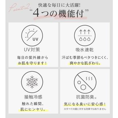 alotta アロッタ Alotta 【4つの機能付】フリル袖Tシャツブラウス (ライトブルー) - 画像 (6)