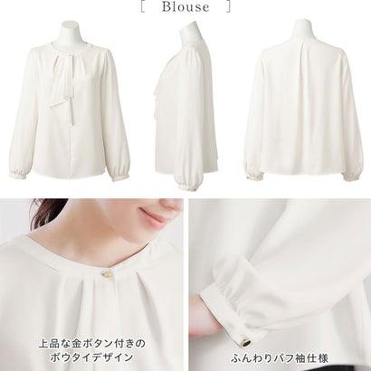 alotta アロッタ Alotta 【ボトムが選べる】入学式卒業式に!お家で洗える3点セットスーツ (モノトーン系) - 画像 (6)