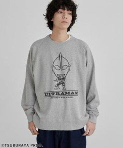 coen ウルトラマンクルーネックスウェット