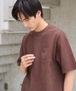 coen 【CEC】刺繍カノコTシャツ