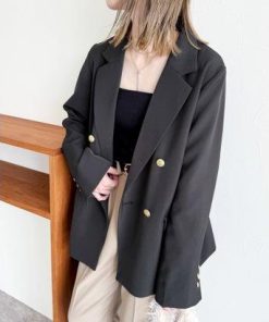 レカ reca ツイルテーラードジャケット(zn31370)(チャコール)