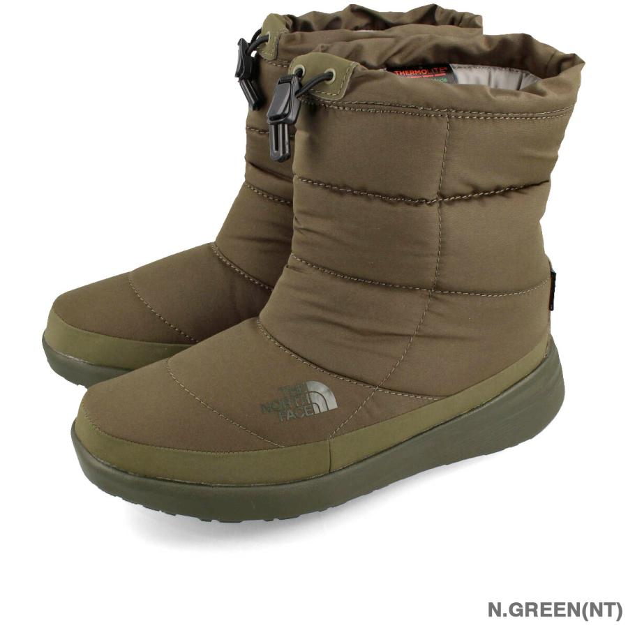 THE NORTH FACE W NUPTSE BOOTIE WP VIII ザ ノース フェイス ウィメンズ ヌプシ ブーティ ウォータープルーフ 8 保温力 防水性 ブラック グリーン ブラウン - 画像 (3)