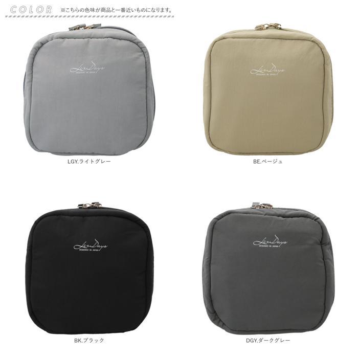 ☆ BK.ブラック LIZDAYS 自立するコスメポーチ ポーチ リズデイズ lz-49801 メイクポーチ 自立 化粧ポーチ 大容量 大きめ - 画像 (9)