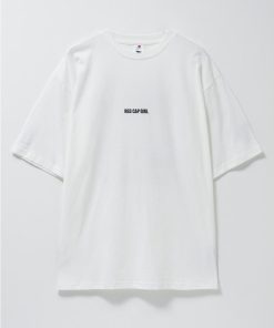 RED CAP GIRL Tシャツ メンズ 半袖 綿100％ コットン バックプリント クルーネック カットソー トップス