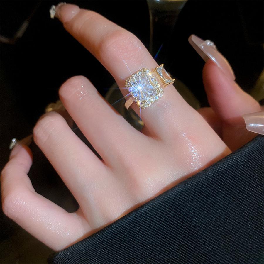 miniministore オープンリング レディース 大粒指輪韓国【ゆうパケット可】 - 画像 (4)