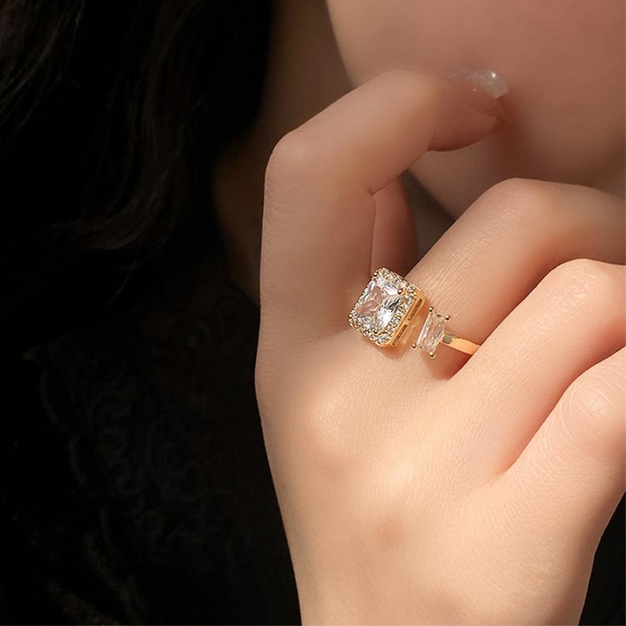 miniministore オープンリング レディース 大粒指輪韓国【ゆうパケット可】 - 画像 (6)