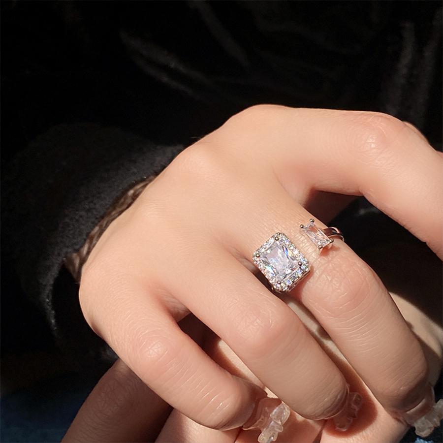 miniministore オープンリング レディース 大粒指輪韓国【ゆうパケット可】 - 画像 (8)