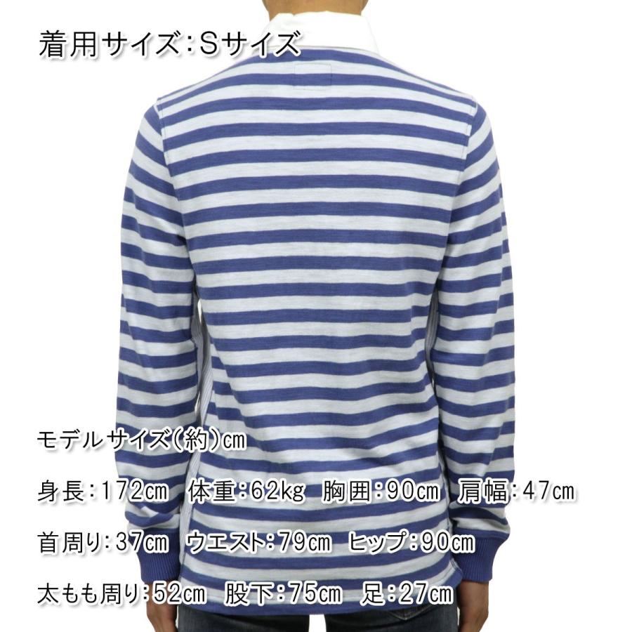 Abercrombie&Fitch 【ボーナスストア 誰でも+5% 9/27 0:00〜10/5 23:59】 アバクロ ラガーシャツ メンズ 正規品 Abercrombie&Fitch 長袖ラガーシャツ RUGBY POLO 124-227-052 - 画像 (2)