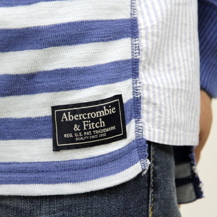 Abercrombie&Fitch 【ボーナスストア 誰でも+5% 9/27 0:00〜10/5 23:59】 アバクロ ラガーシャツ メンズ 正規品 Abercrombie&Fitch 長袖ラガーシャツ RUGBY POLO 124-227-052 - 画像 (6)