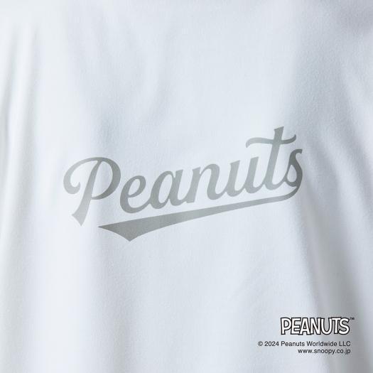 MIZUNO ミズノ公式 PEANUTS リサイクルポリエステルTシャツ ジュニア マシュマロホワイト 新生活 新学期 運動会 クリアランス - 画像 (4)