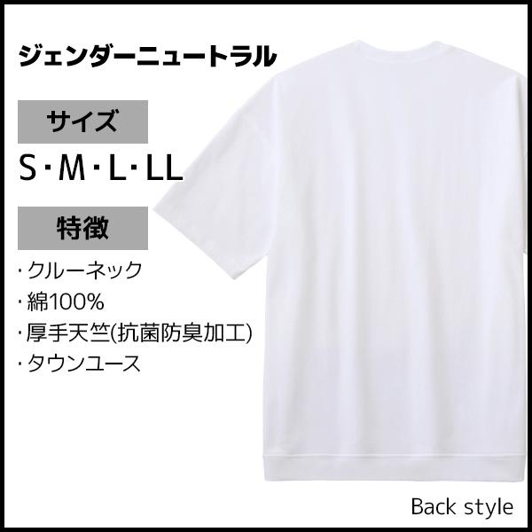 BODY WILD 同色3枚セット BODYWILD ボディワイルド ジェンダーニュートラル Tシャツ グンゼ GUNZE - 画像 (2)