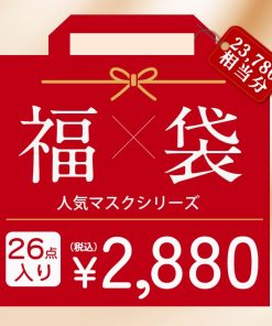 CICIBELLA 新春福袋 数量限定 マスク 不織布マスク 立体マスク ３Dマスク 立体バイカラーマスク 福袋26袋セット 高評価 血色 人気アイテム入り 大人気 春用