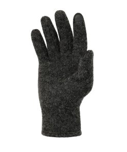 アウトドアグローブ アクシーズクイン ウール インナー グローブ 396 L ケシズミイロ