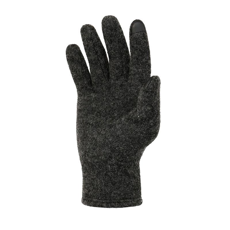 アウトドアグローブ アクシーズクイン ウール インナー グローブ 396 L ケシズミイロ