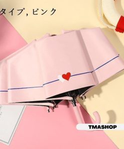 折りたたみ傘 レディース 日傘 雨傘 晴雨兼用傘 ストライプ UVカット 紫外線対策 完全遮光 遮熱 プリント 手動傘 3段折りたたみ 傘袋付き