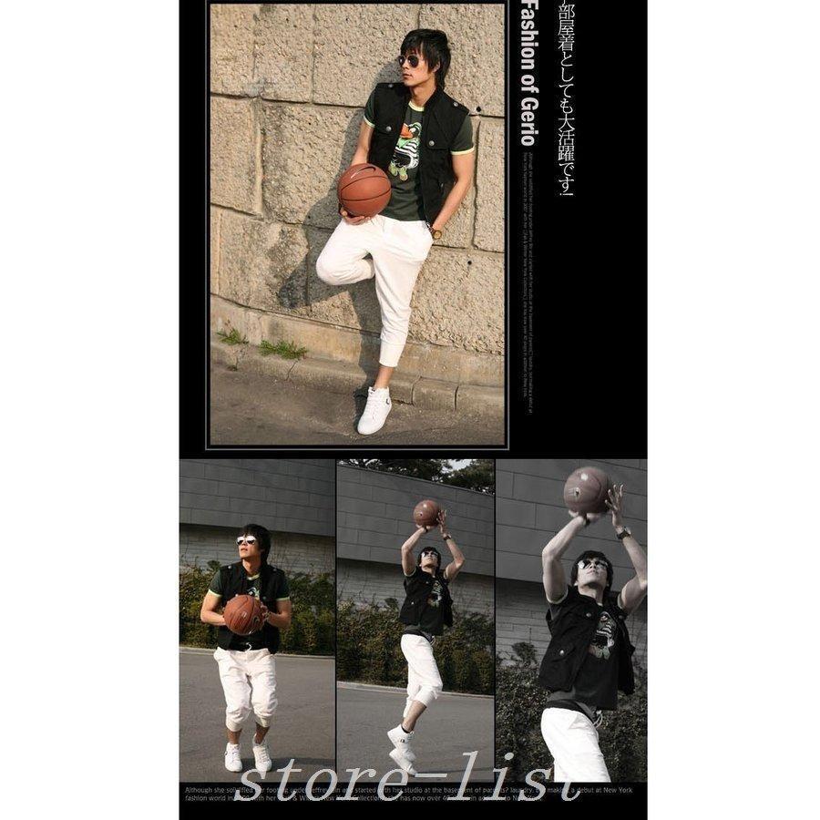 ジョガーパンツスウェットパンツ7分丈スウェットスポーツ男女兼用トレーニングジャージ部屋着短パンメンズレディースネコポス - 画像 (5)