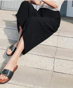 ワイドパンツ レディース 春 夏 秋 ガウチョパンツ プリーツ クロップド 七分丈 スカーチョ 7分丈 ブラック 20代 30代 40代 OL ママ 母