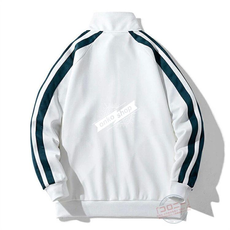 【送料無料】ジップアップ トレーナー メンズ スウェット フードなし 薄手 裏起毛 切り替え ジャージ 上 スポーツウェア スタンダードジップジャケット トップス - 画像 (5)