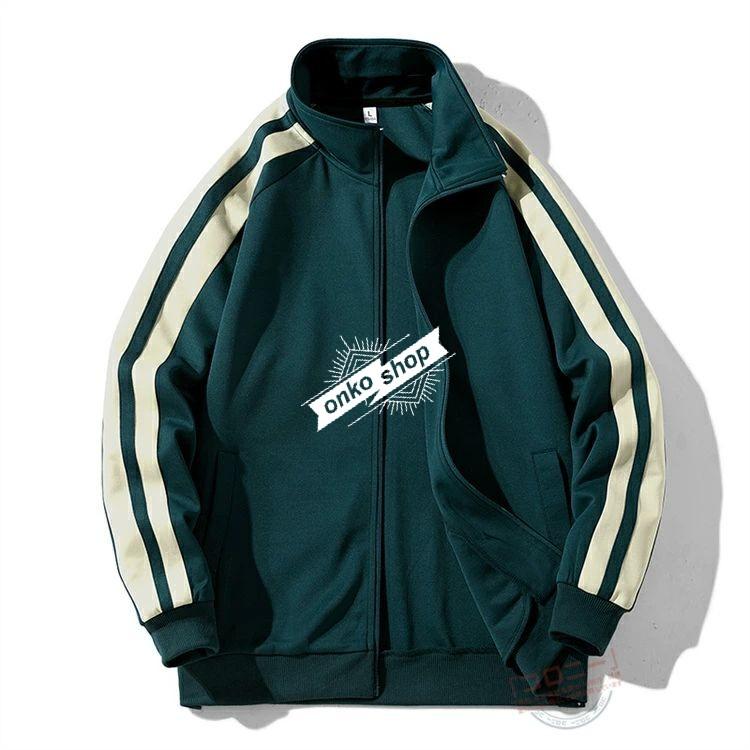 【送料無料】ジップアップ トレーナー メンズ スウェット フードなし 薄手 裏起毛 切り替え ジャージ 上 スポーツウェア スタンダードジップジャケット トップス - 画像 (6)