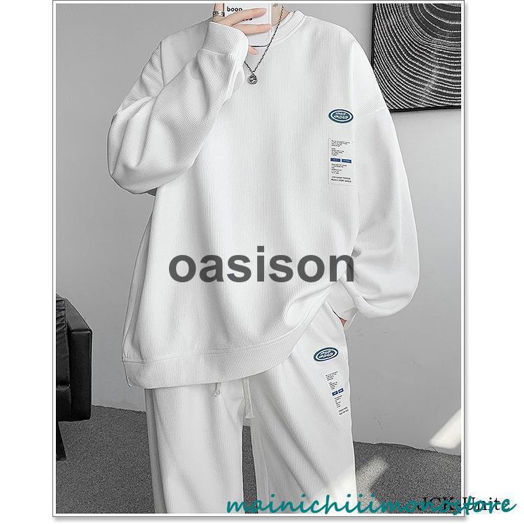 セットアップ メンズ スウェット 上下 ブランド カジュアル 春 秋 冬 大きいサイズも多数 - 画像 (2)