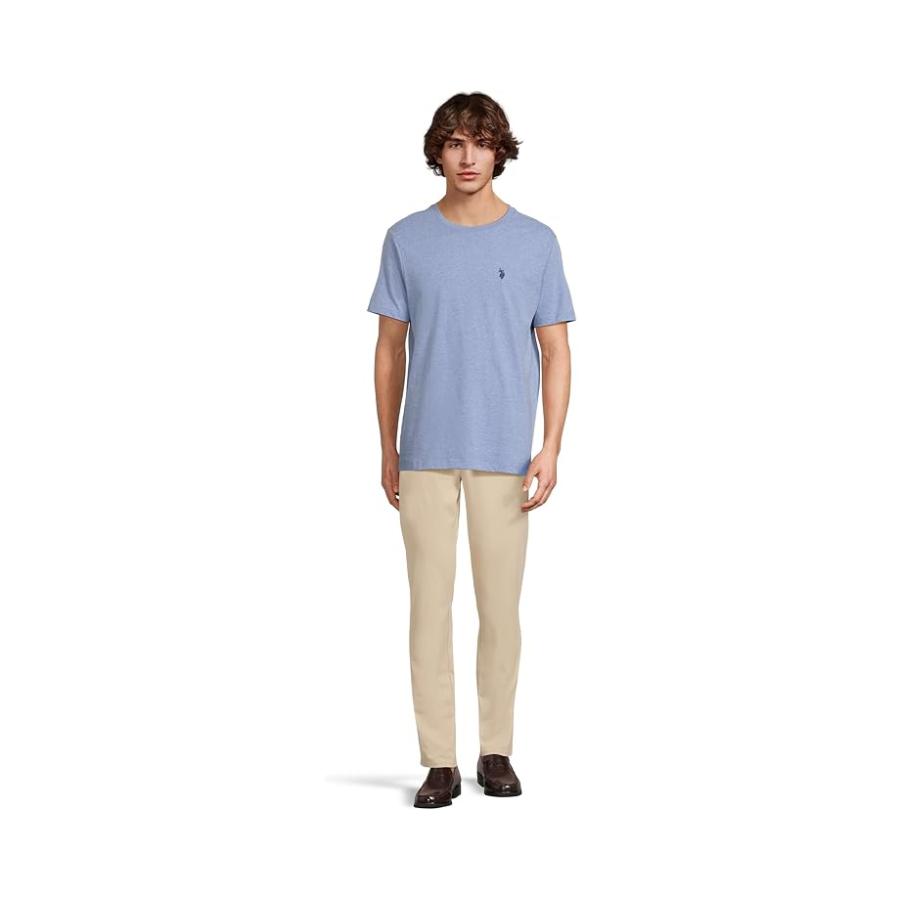 U.S. POLO ASSN. ユーエスポロ アッスン Crew Neck Small Pony Tシャツ メンズ トップス Vista Blue H - 画像 (4)