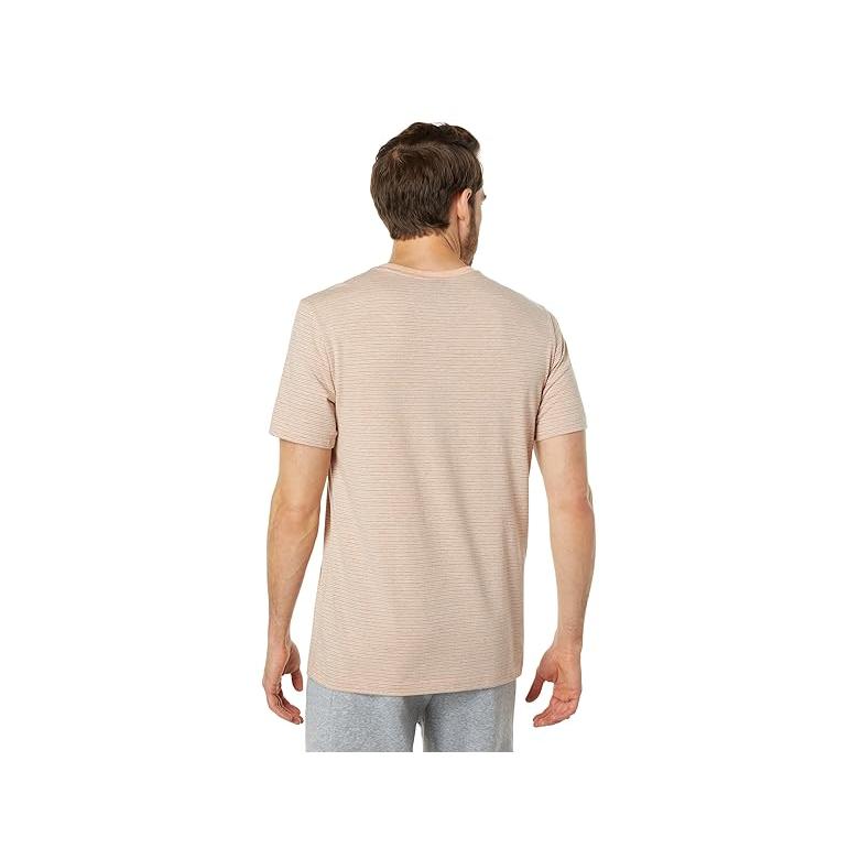 U.S. POLO ASSN. ユーエスポロ アッスン Short Sleeve Yarn-Dye Mini Stripe Crew Neck Tee