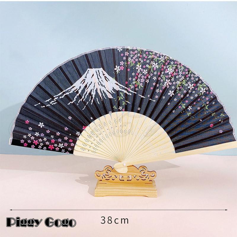 扇子 レディース うちわ 手持ち 折りたたみ フリンジ 飾り ダンス 観賞用 和装小物 ギフト 猛暑対策 女性用 夏物 21年夏新作 きれいめ おしゃれ - 画像 (6)