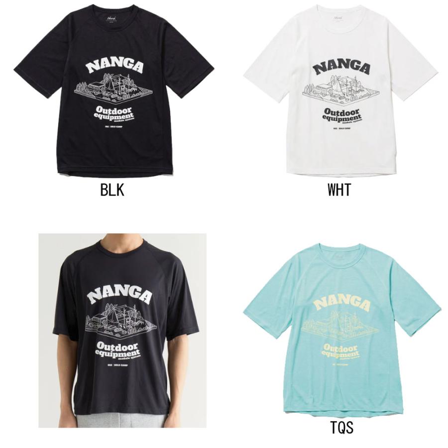 NANGA ナンガ 半袖TシャツDRY MIX OEMS TEEドライミックス アウトドアイクイップメントモジュールシステムTシャツ 2025春夏