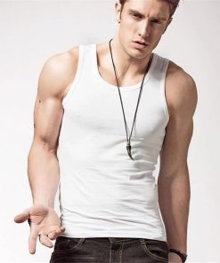 タンク メンズ インナー 綿 シャツ クルーネック 男性 肌着 下着 ストレッチ カジュアル 涼しい 吸汗速乾 筋トレ スポーツ