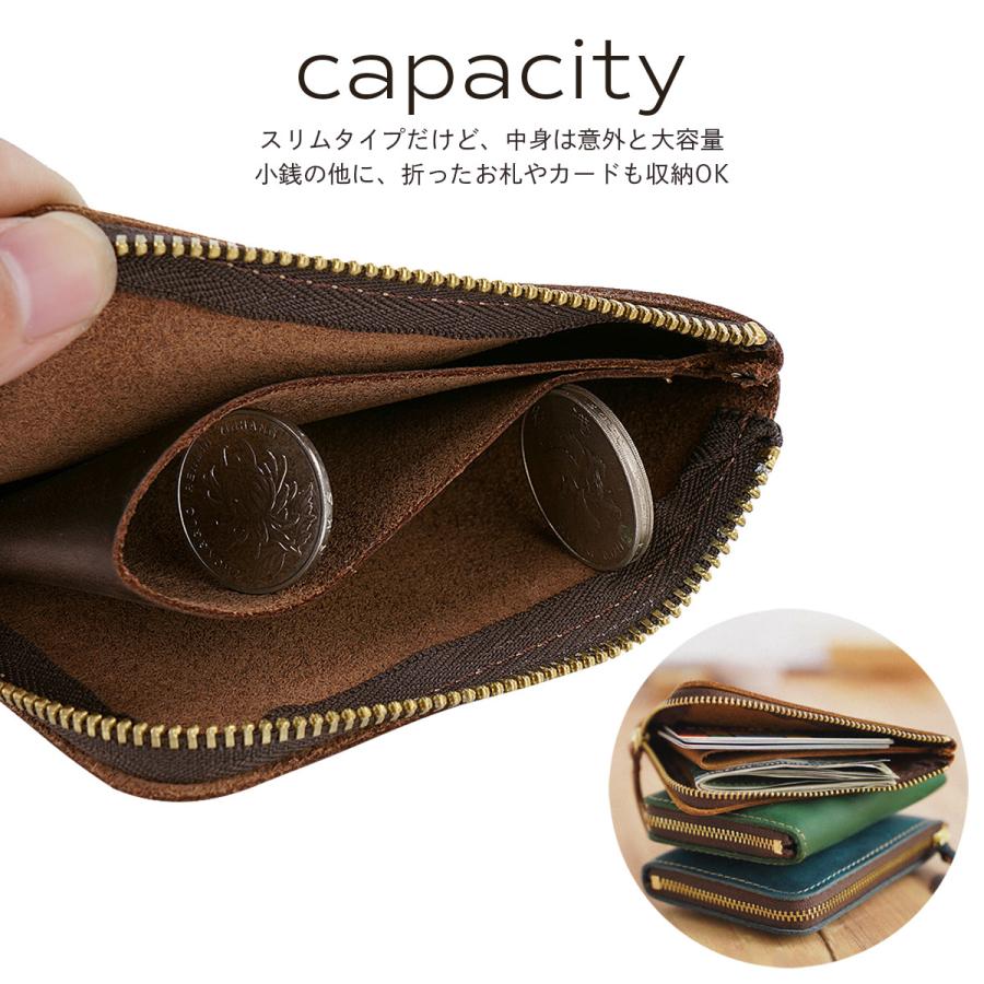 コインケース ミニ財布 本革 メンズ 小銭入れ 経年変化 プレゼント 20代 30代 40代 小さい - 画像 (9)