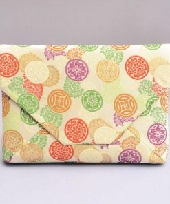 数寄屋袋 茶道具　丸紋(化繊交織)