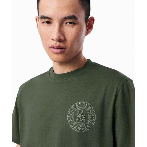 LACOSTE / ラコステ ローレルサークルグラフィック半袖Tシャツ