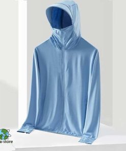 接触冷感 長袖 UVパーカー メンズ UVカット パーカー ラッシュガード アウター 指穴 つば 大きいサイズ ライトアウター トップス 薄手 通気性