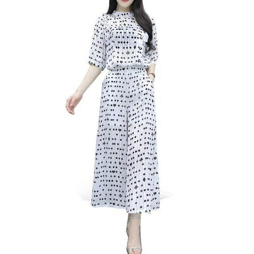 夏新品 レディースパンツスーツ セットアップ フォーマル パンツドレス オシャレ オフィス 着痩せ 通勤 優美な - 画像 (4)