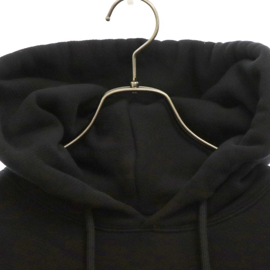 OFF-WHITE オフホワイト 24SS CLB SKATE Hoodie クラブ スケート プリント スウェット プルオーバーパーカー ブラック OMBB085G23FLE015 - 画像 (2)