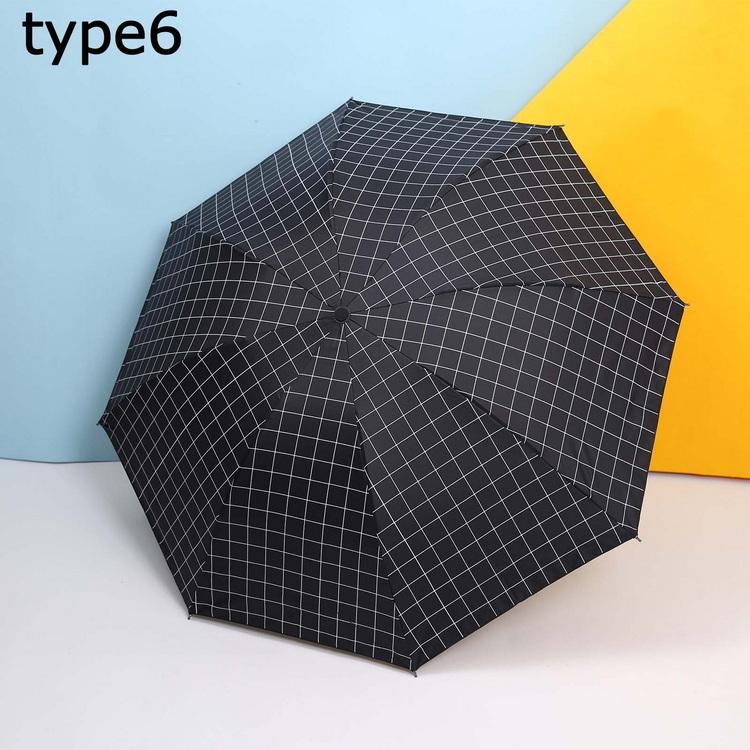 【タイムセール】日傘 雨傘 折り畳み傘 軽量 折りたたみ傘 晴雨兼用傘 折りたたみ 傘 8本骨 3段折り畳傘 撥水 100%完全遮光 日傘 レディース - 画像 (6)