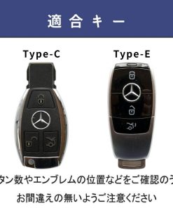 メルセデスベンツ C Eクラス GLA GLC GLECシリーズ用 高級本革スマートキーケース W213 E200 E220d E250 E300 E400 メンズ 納車祝い B2 バレンタインギフト