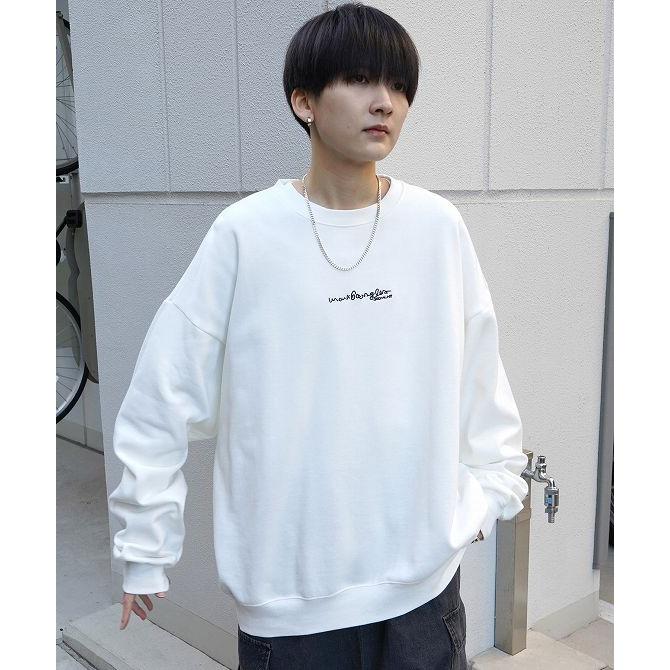 Mark Gonzales MARK GONZALES ARTWORK COLLECTION マーク ゴンザレス ビッグシルエット イラストバックプリント プルオーバースウェット ユニセックス - 画像 (2)